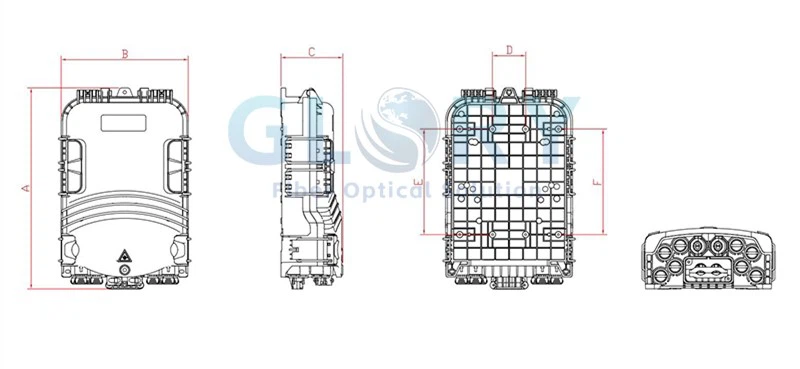 Optical Fiber Distribution Box size Optical Fiber Distribution Box size